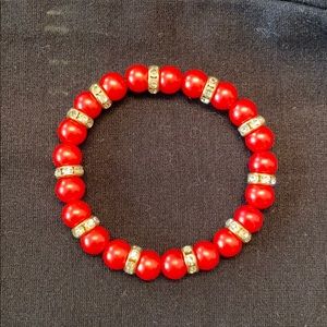 Homemade Christmas bracelet